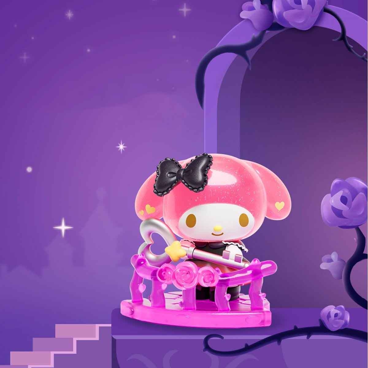 Moetch Bean My Melody & Kuromi Floral Secret Realm Series Mini Blind Box Girls, 5-7 Years