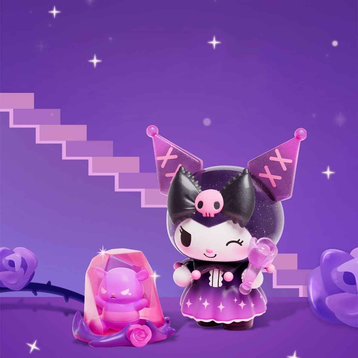 Moetch Bean My Melody & Kuromi Floral Secret Realm Series Mini Blind Box Girls, 5-7 Years