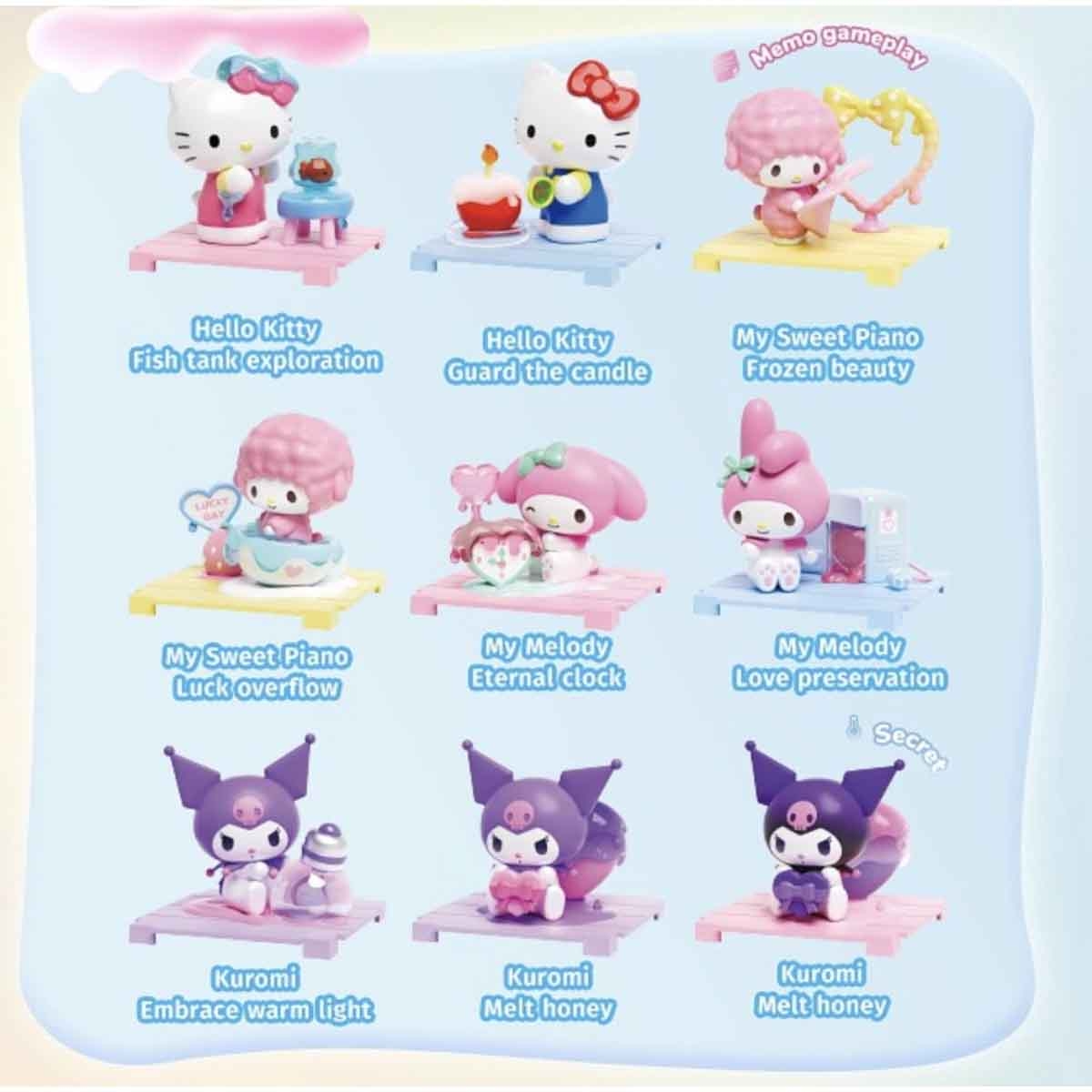 Moetch Bean Sanrio Melting Heart Series Mini Blind Box Girls, 5-7 Years