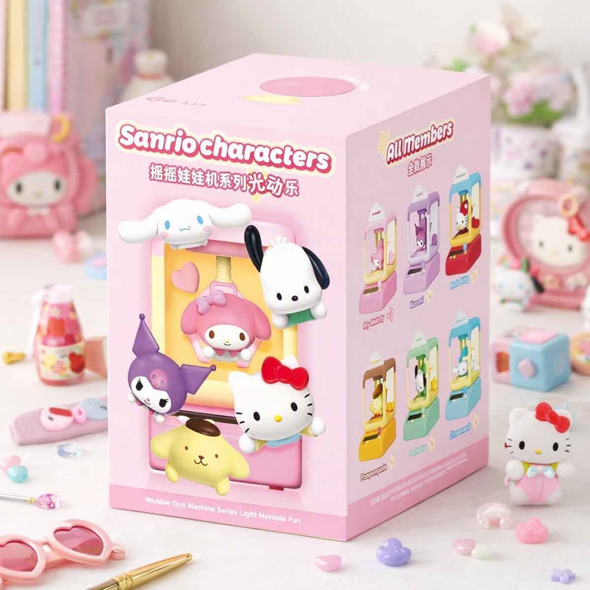 Moetch Bean Sanrio Wobble Doll Machine Series Blind Box Girls, 5-7 Years