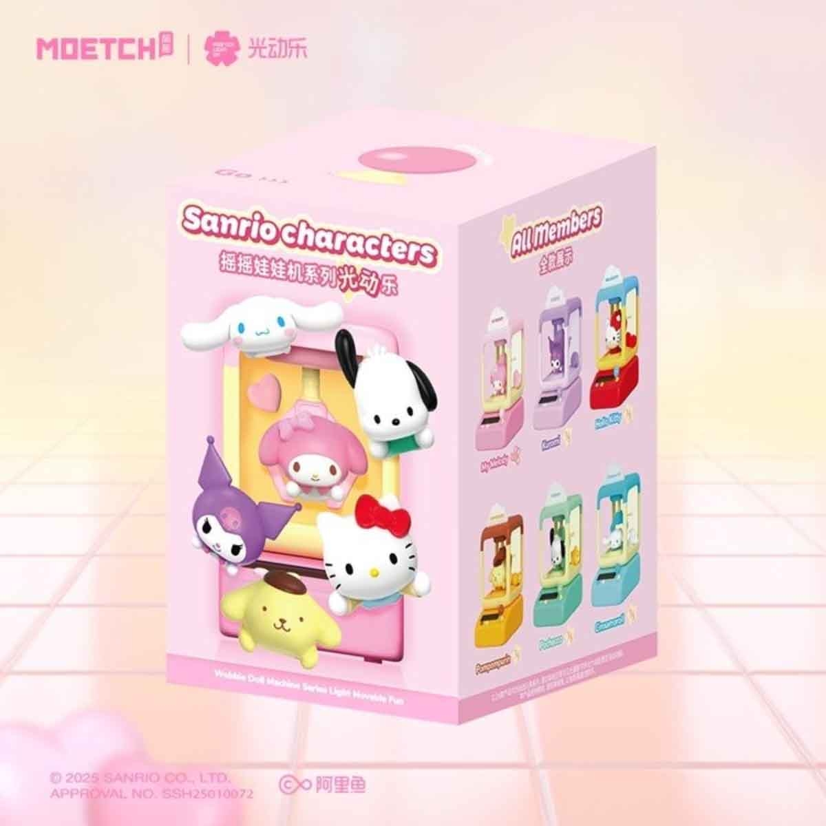 Moetch Bean Sanrio Wobble Doll Machine Series Blind Box Girls, 5-7 Years