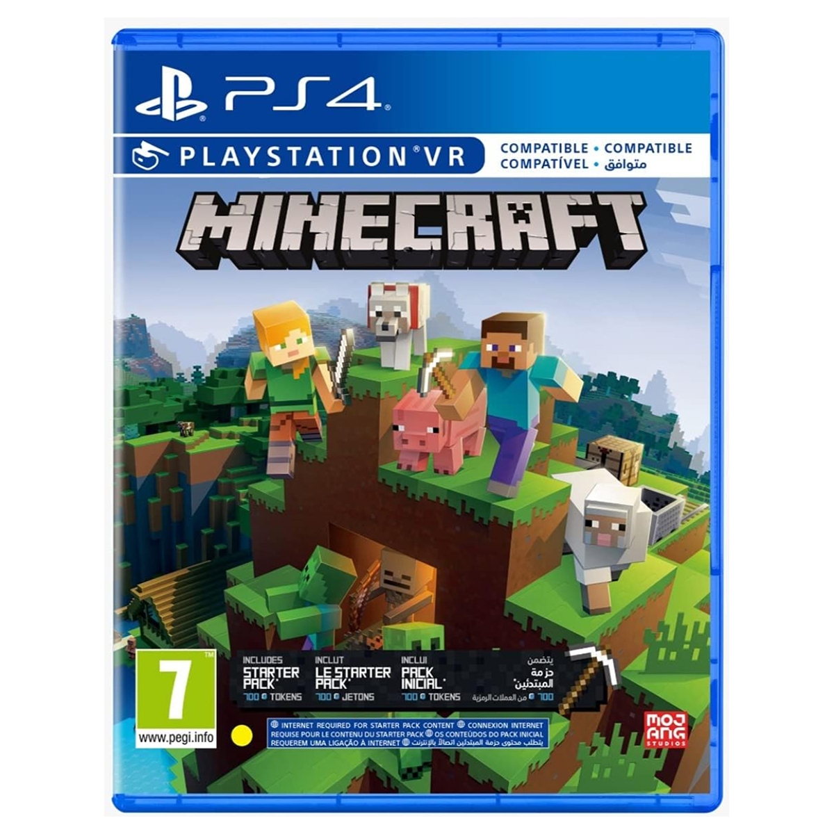 Mojang Minecraft (International Version) Video Game for PlayStation 4
