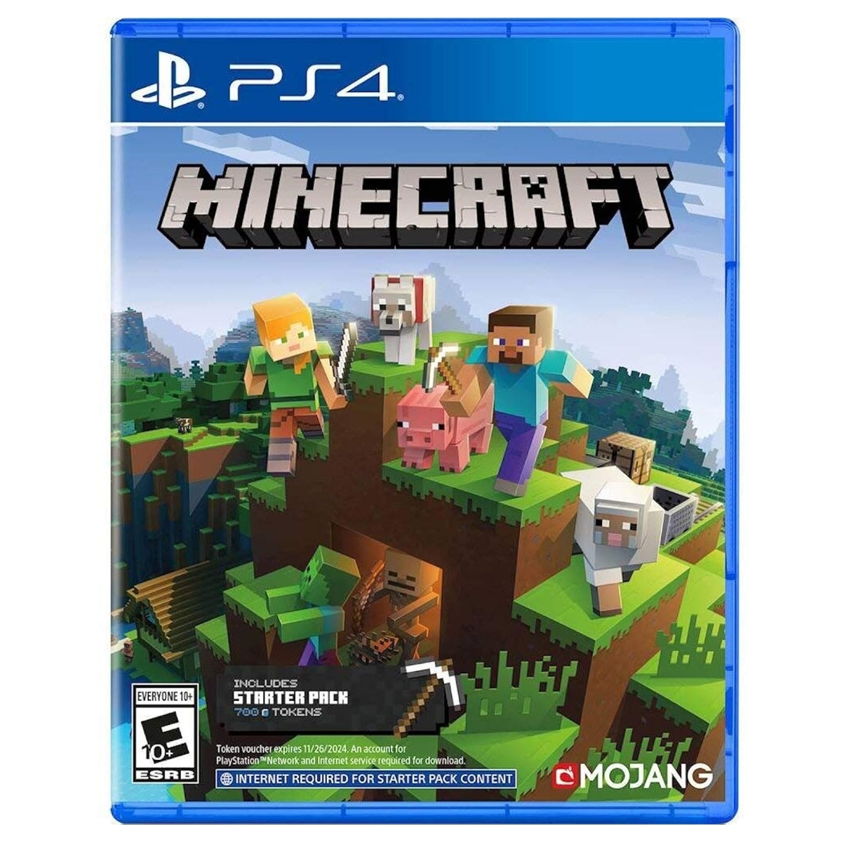 Mojang Minecraft: Starter Pack (KSA Version) Video Game for PlayStation 4