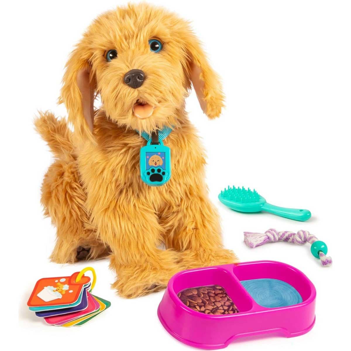 Moji The Lovable Labradoodle Interactive Plush Toy Girls, 6 - 8 Years
