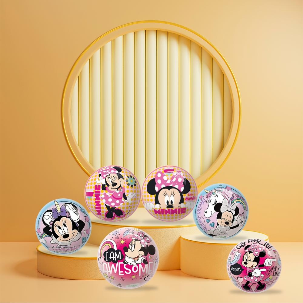 Mondo 9″ Disney Minnie Mouse Assorted Bio Ball Unisex, 3-4 Years