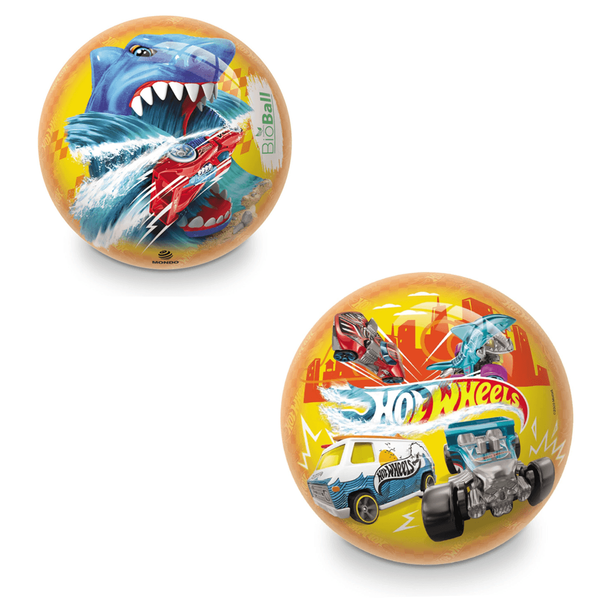 Mondo 9″ Hot Wheels Assorted Bio Ball Unisex, 3-4 Years