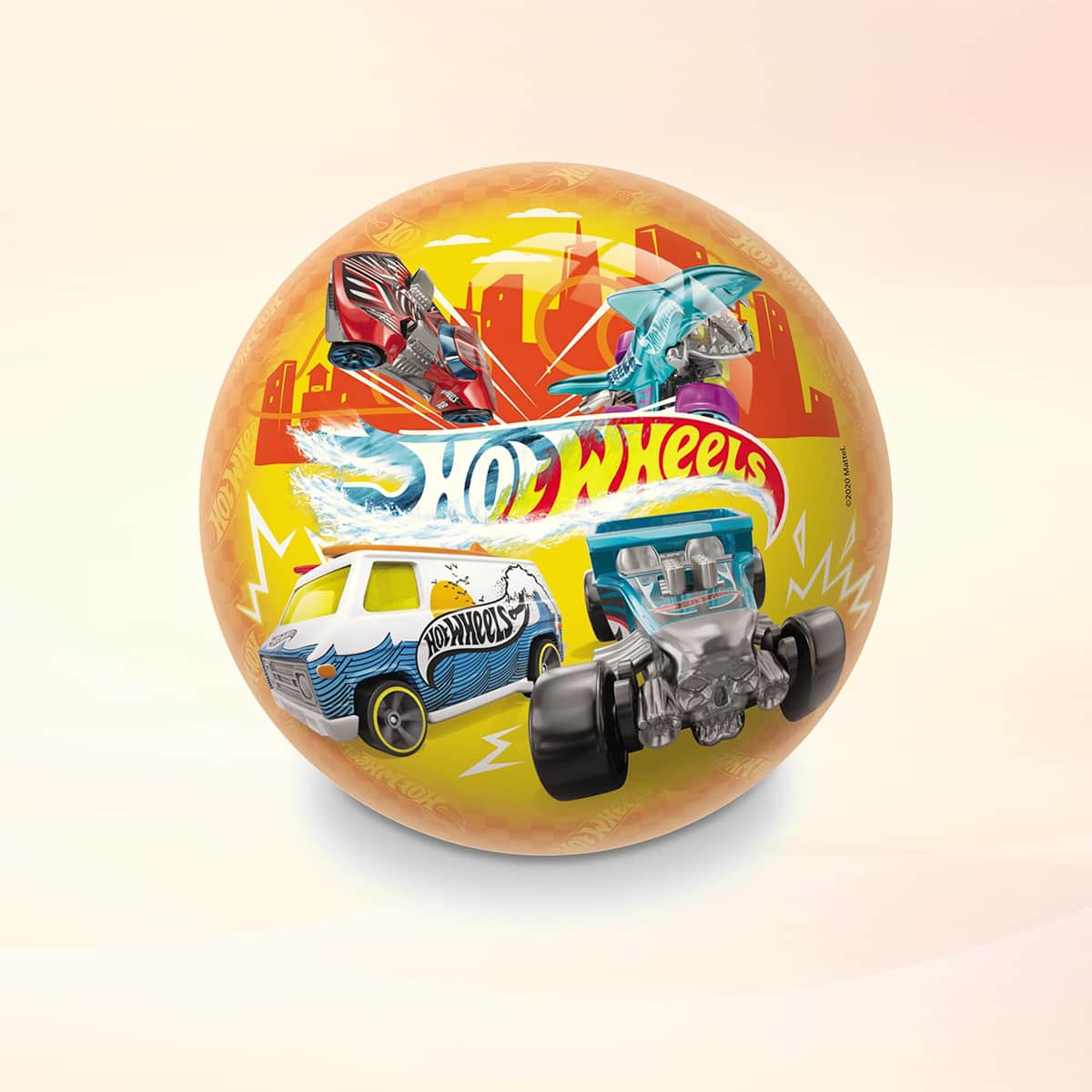 Mondo 9″ Hot Wheels Assorted Bio Ball Unisex, 3-4 Years