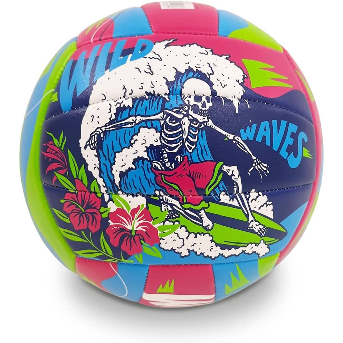 Mondo Beach V. Wild Waves (Size 5) Volleyball Unisex, 3-4 Years