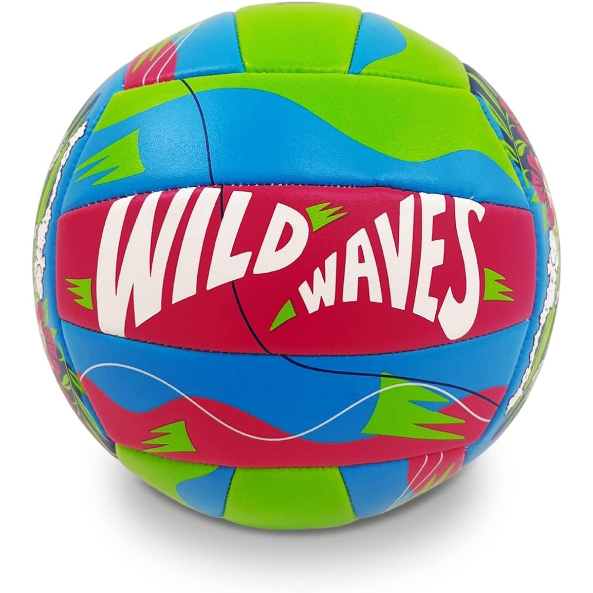 موندو كرة طائرة شاطئية V. وايلد ويفز بحجم 5 للجنسين، 3-4 سنوات