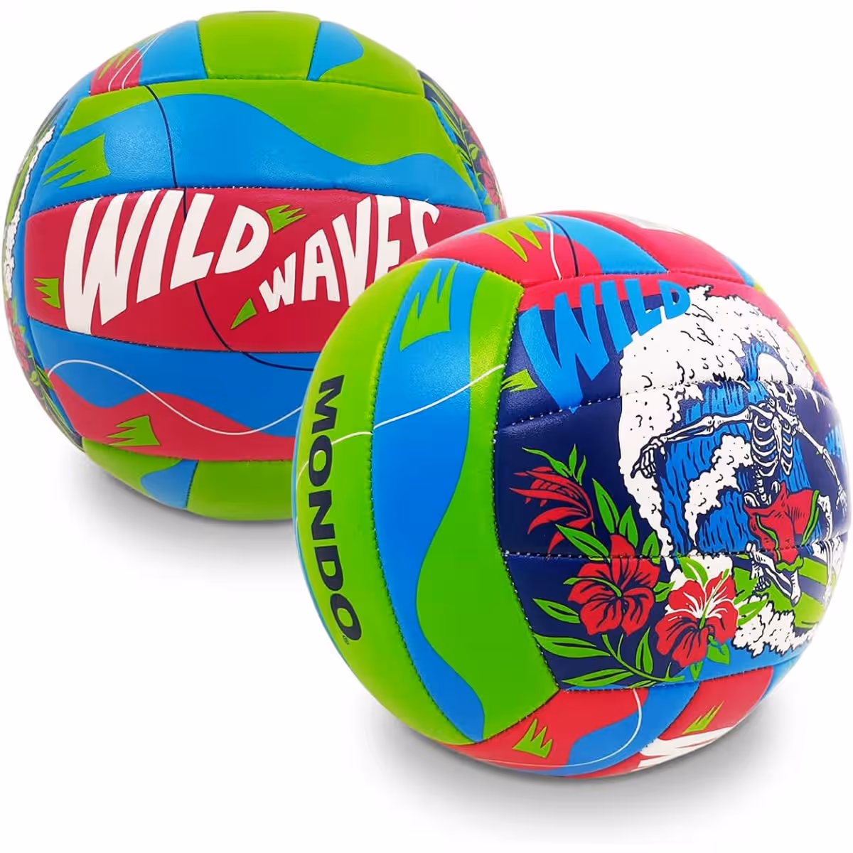 Mondo Beach V. Wild Waves (Size 5) Volleyball Unisex, 3-4 Years