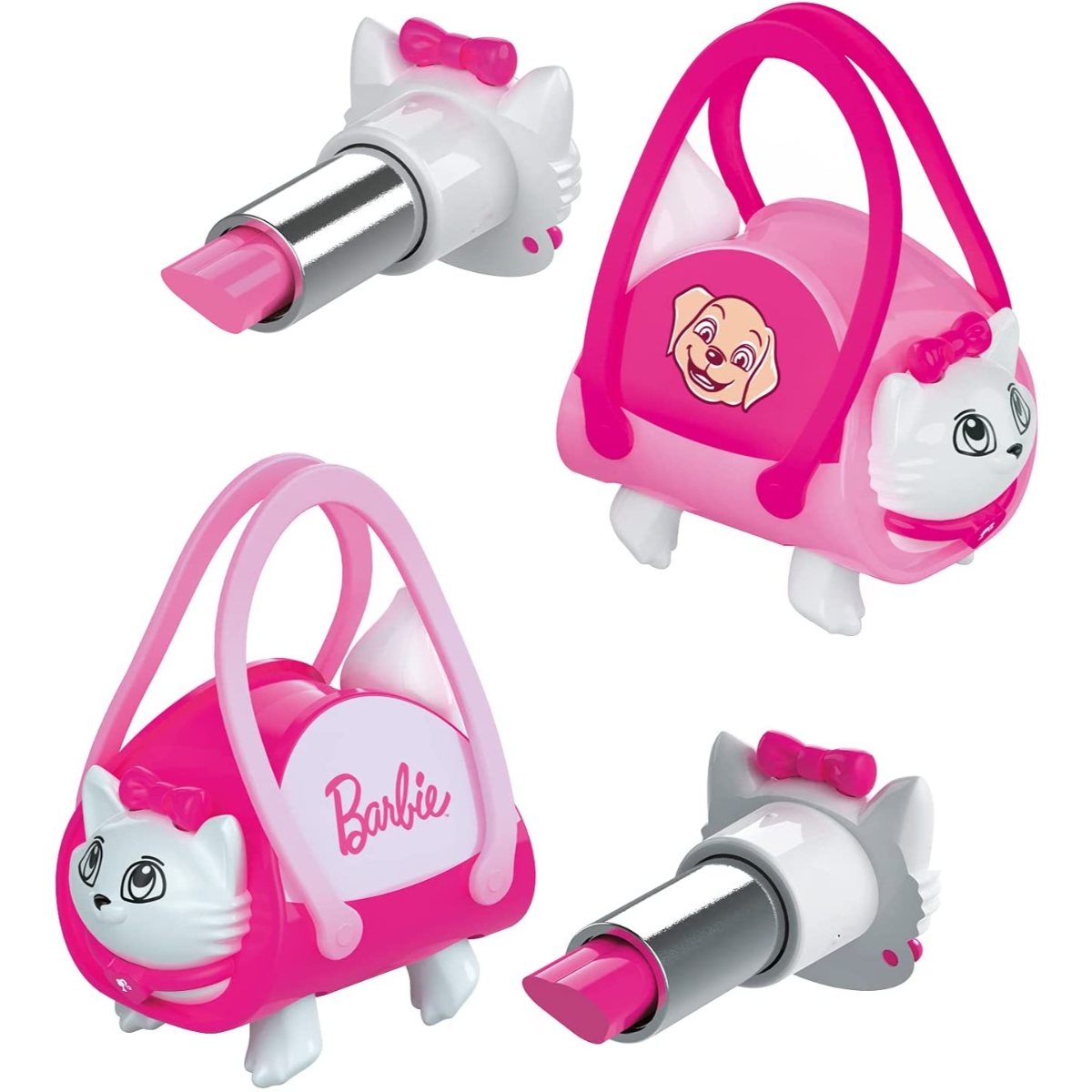 Mondo Cat Shaped Assorted Barbie Bag with Lipstick Girls, 5-7 Years
