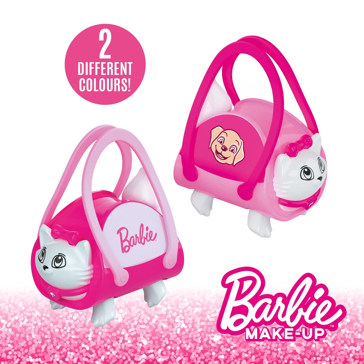 Mondo Cat Shaped Assorted Barbie Bag with Lipstick Girls, 5-7 Years