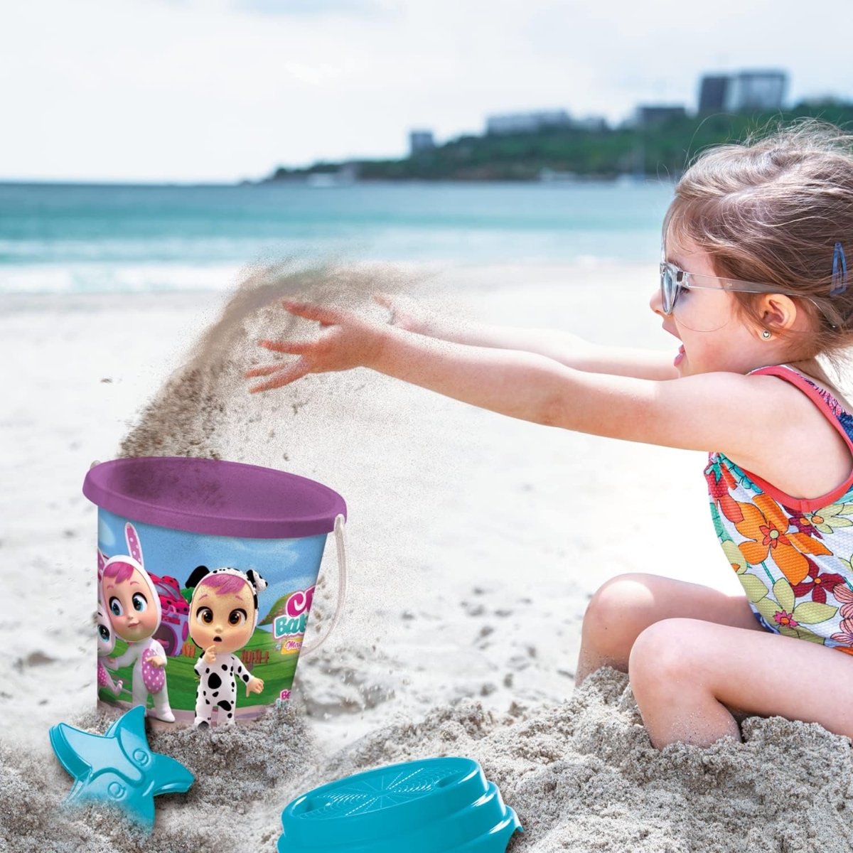 Mondo Cry Babies Beach Bucket Unisex, 3-4 Years