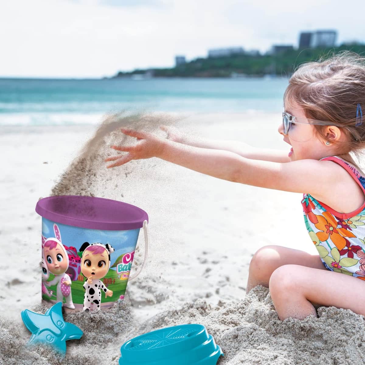 Mondo Cry Babies Beach Bucket Unisex, 3-4 Years
