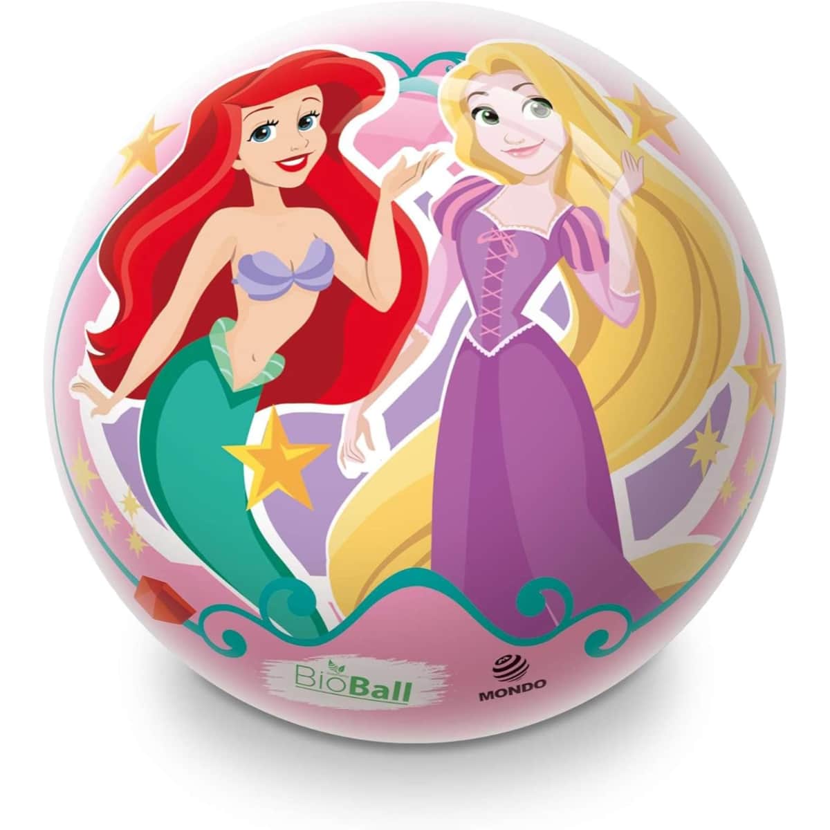 Mondo Disney Princess Assorted Inflatable Bio Ball Unisex, 3-4 Years