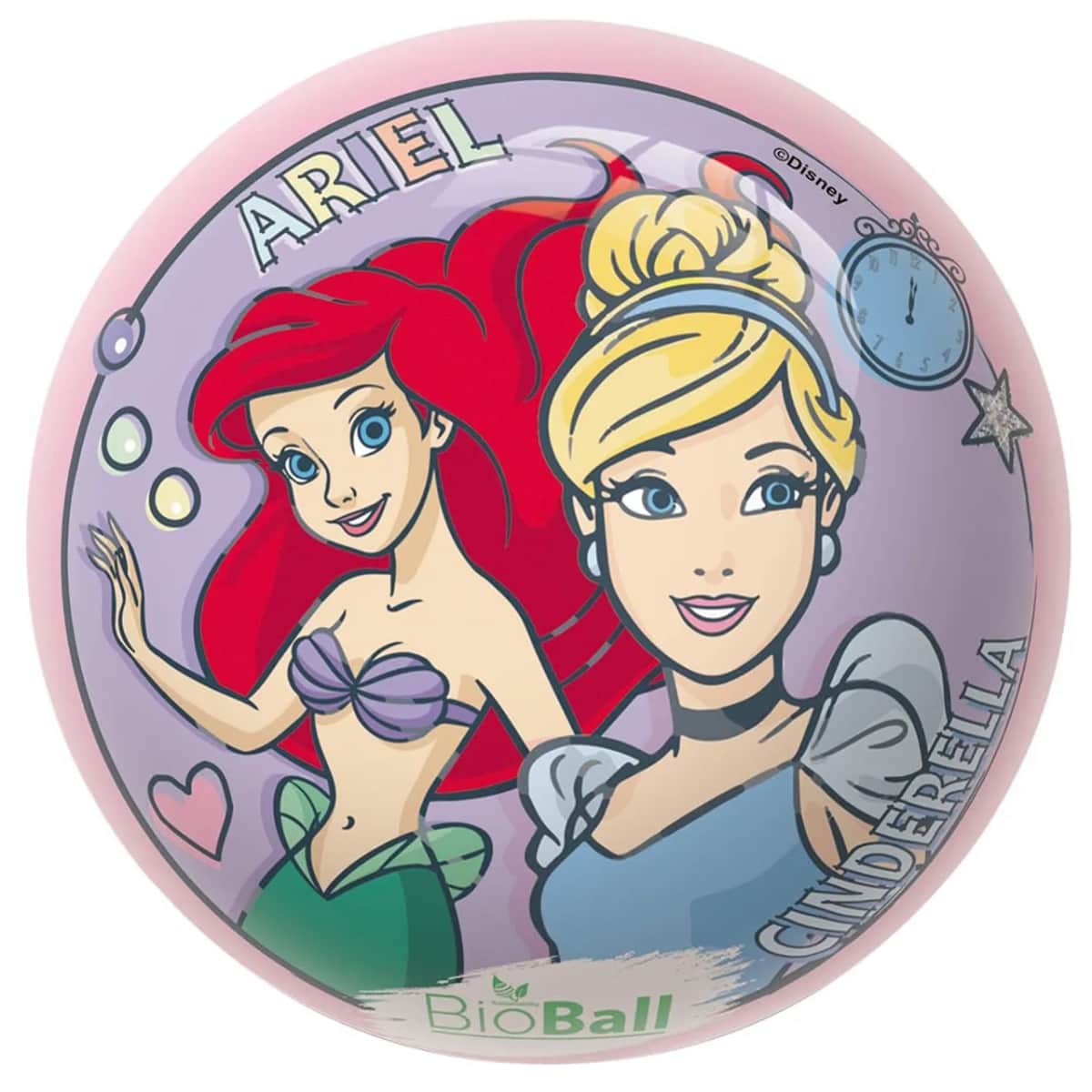 Mondo Disney Princess Assorted Inflatable Bio Ball Unisex, 3-4 Years