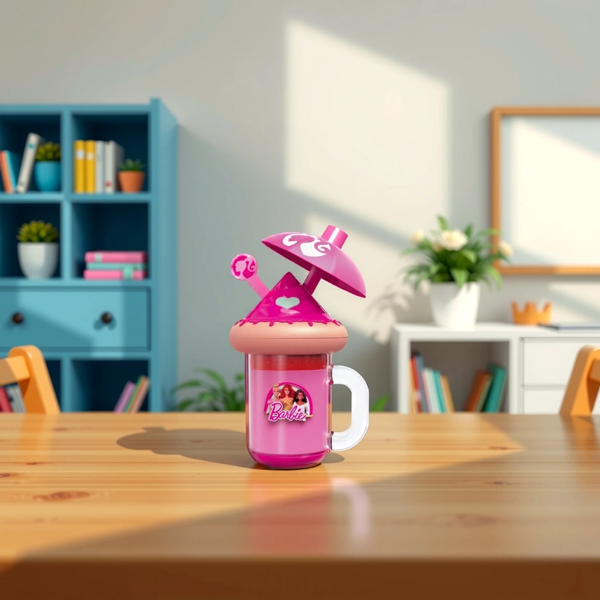 موندو مجموعة مكياج باربي فريك شيك والشاطئ للبنات، 5-7 سنوات