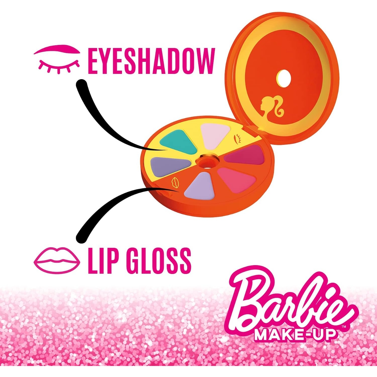 موندو مجموعة مكياج باربي فريك شيك والشاطئ للبنات، 5-7 سنوات