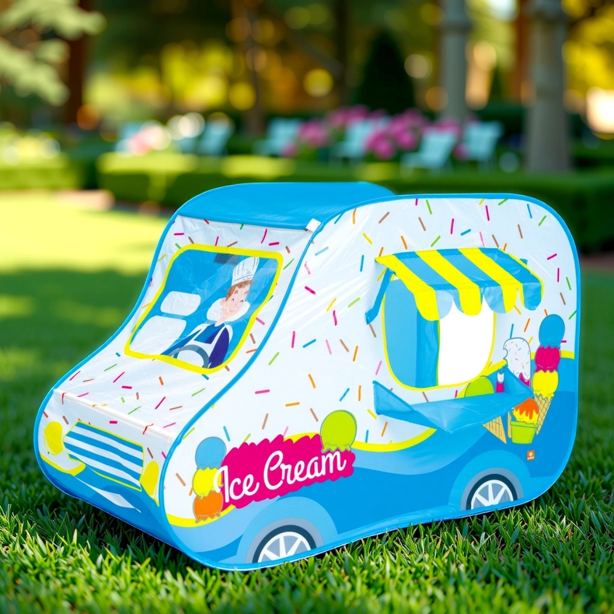 Mondo Ice Cream Van Play Tent Unisex, 3-4 Years