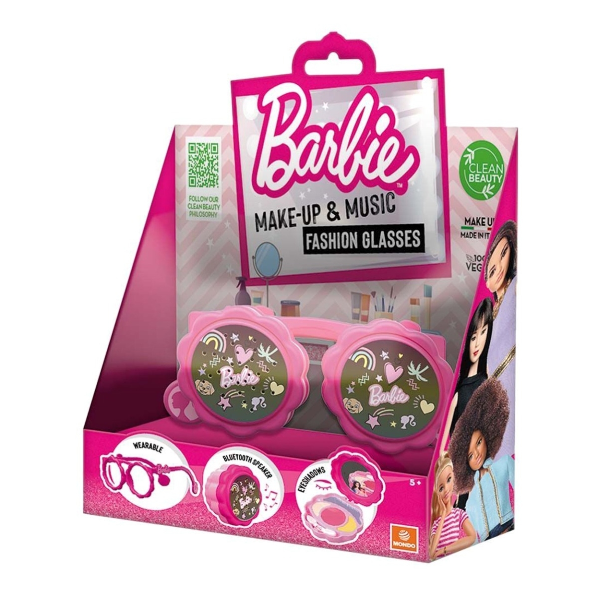 موندو نظارات موضة مكياج وموسيقى للبنات، 5-7 سنوات