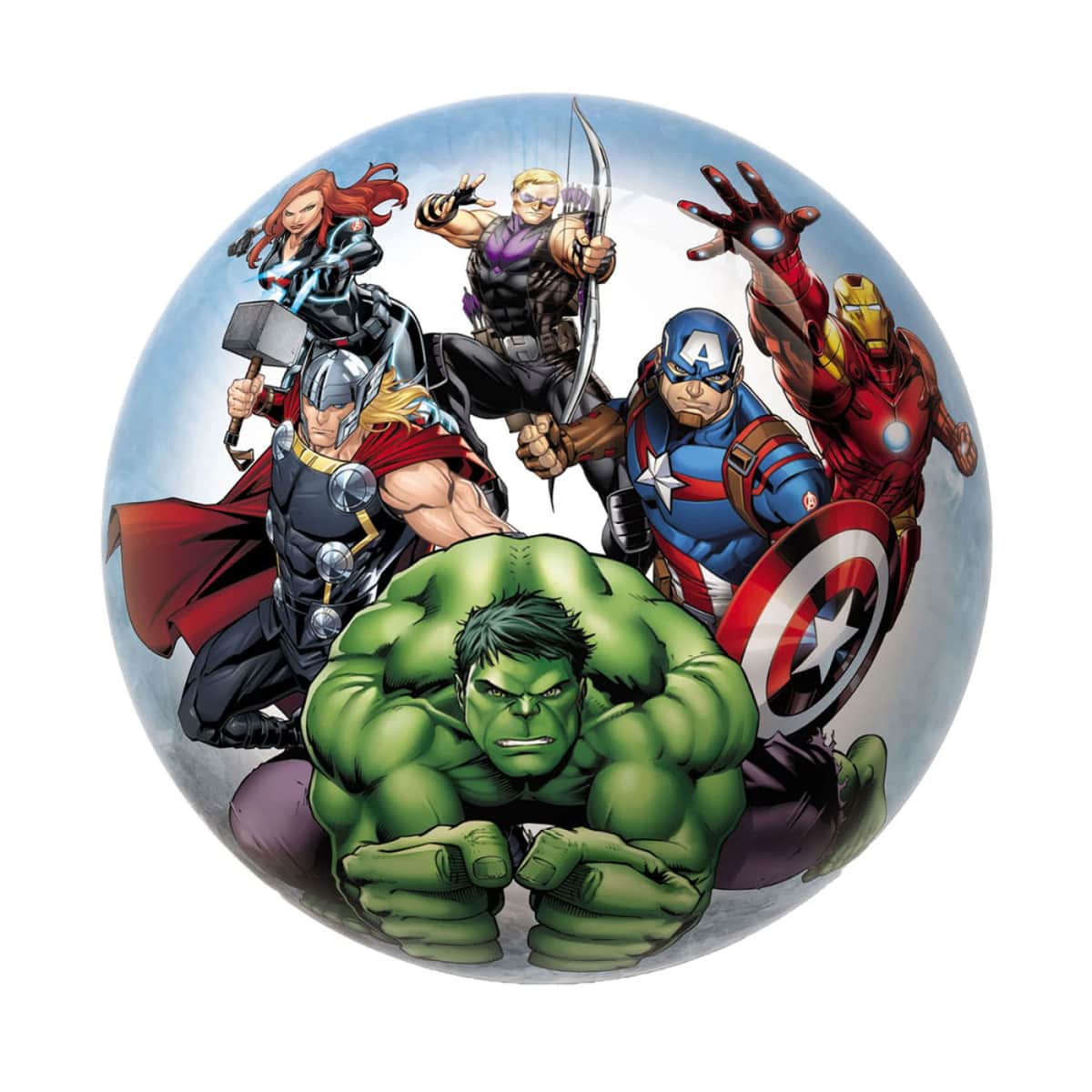 Mondo Avengers Marvel Assorted Inflatable Bio Ball Unisex, 3-4 Years
