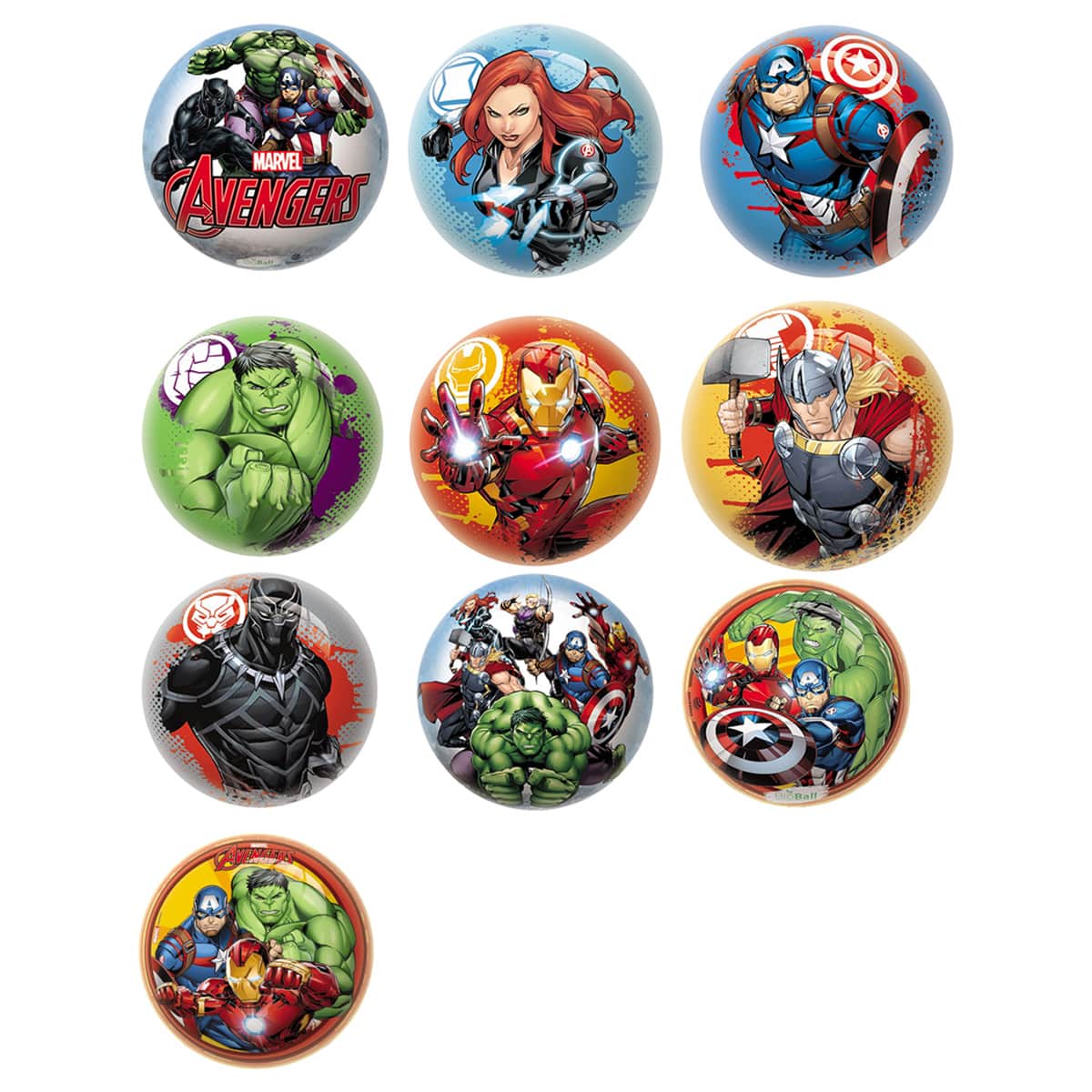 Mondo Avengers Marvel Assorted Inflatable Bio Ball Unisex, 3-4 Years