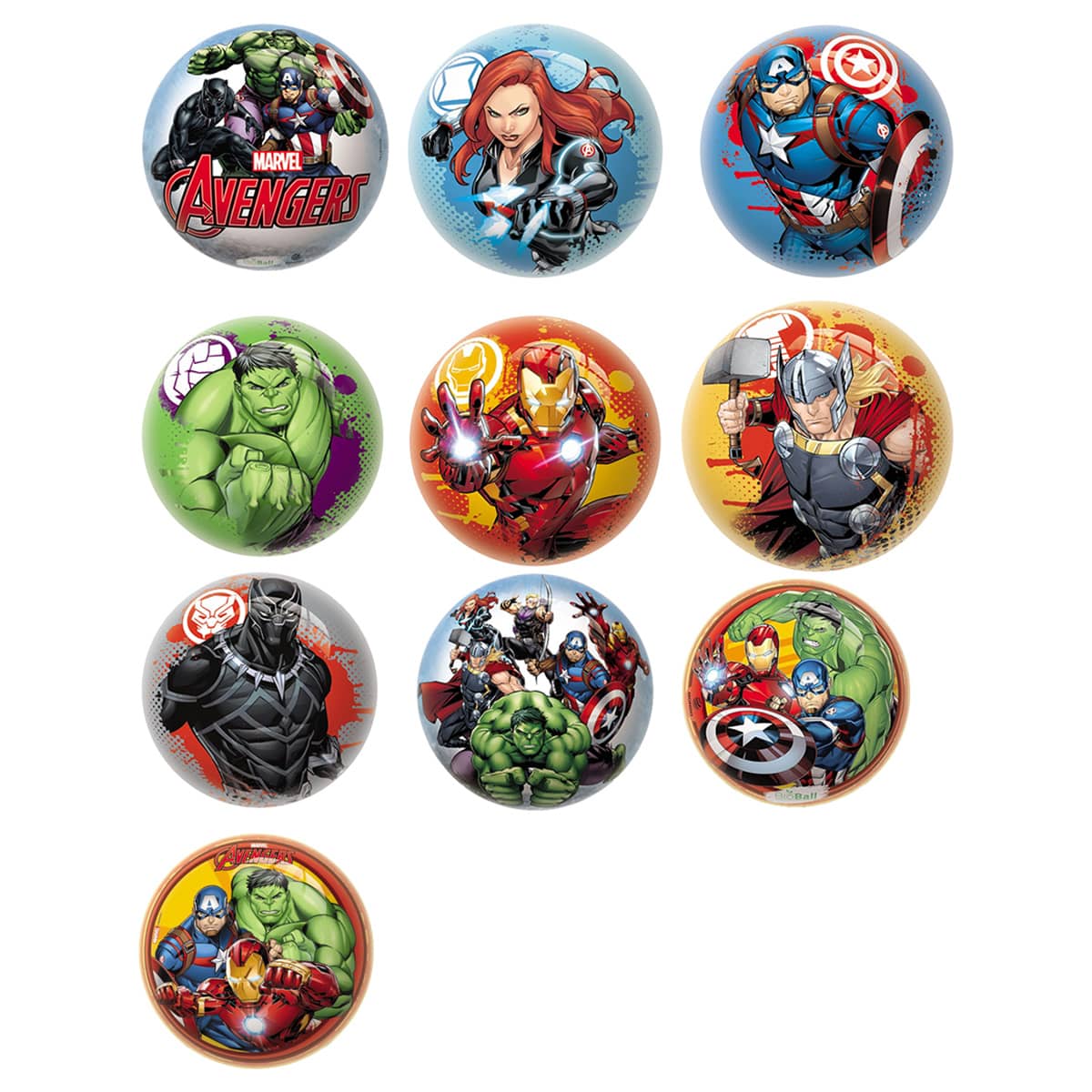 Mondo Avengers Marvel Assorted Inflatable Bio Ball Unisex, 3-4 Years