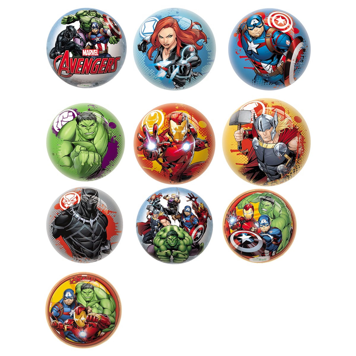 Mondo Avengers Marvel Assorted Inflatable Bio Ball Unisex, 3-4 Years