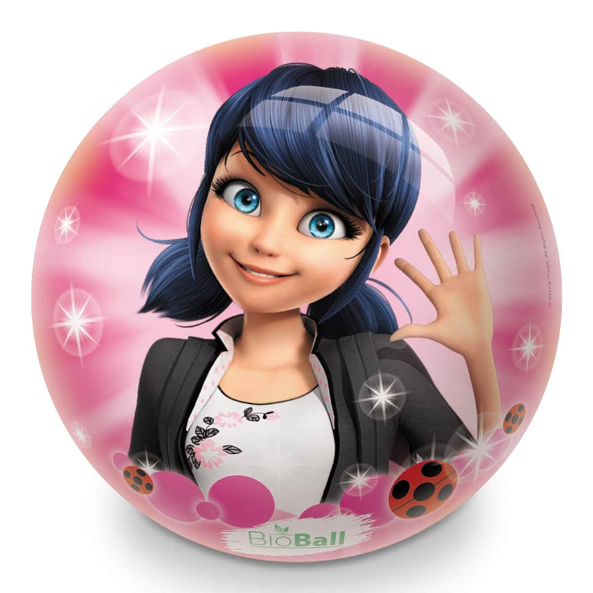 Mondo Miraculous Assorted Inflatable Football Ball Unisex, 3-4 Years