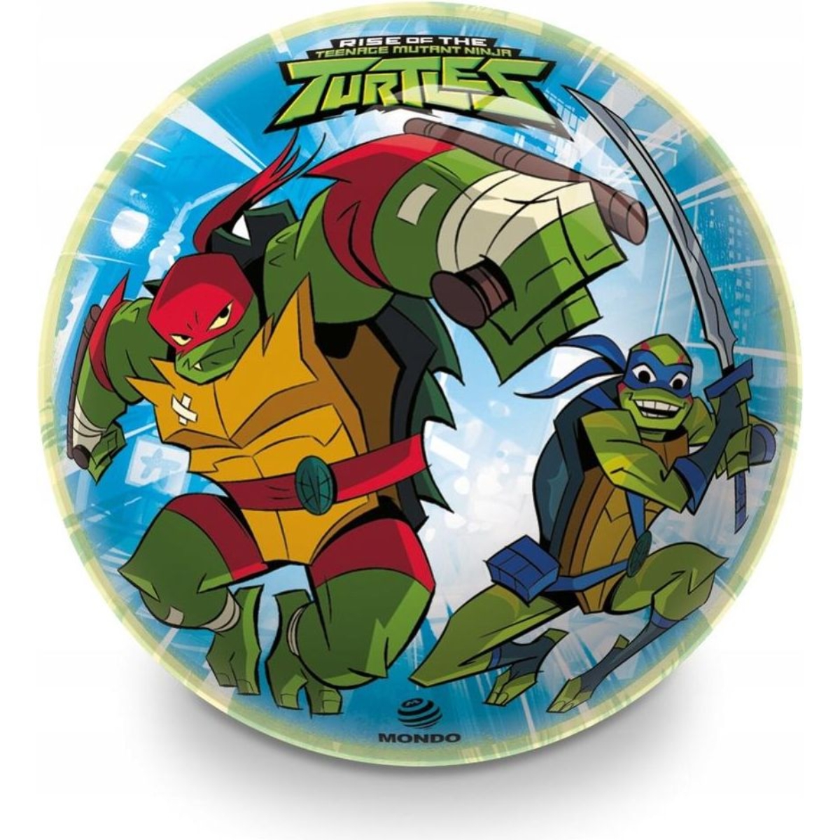 Mondo Ninja Turtles Assorted Inflatable Ball Unisex, 3-4 Years