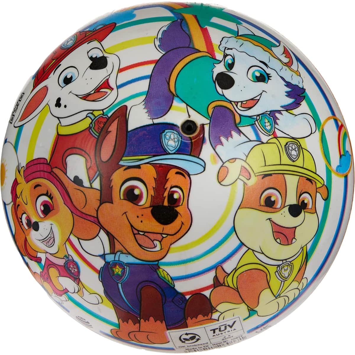 Mondo Paw Patrol Assorted Inflatable Ball Unisex, 3-4 Years