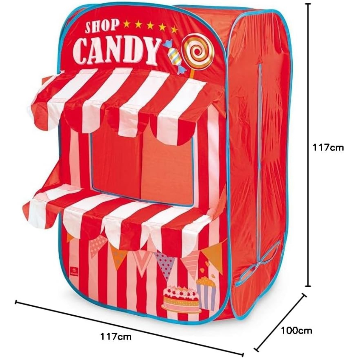 Mondo Pop-Up Candy Shop Pretend Play Tent Unisex, 3-4 Years