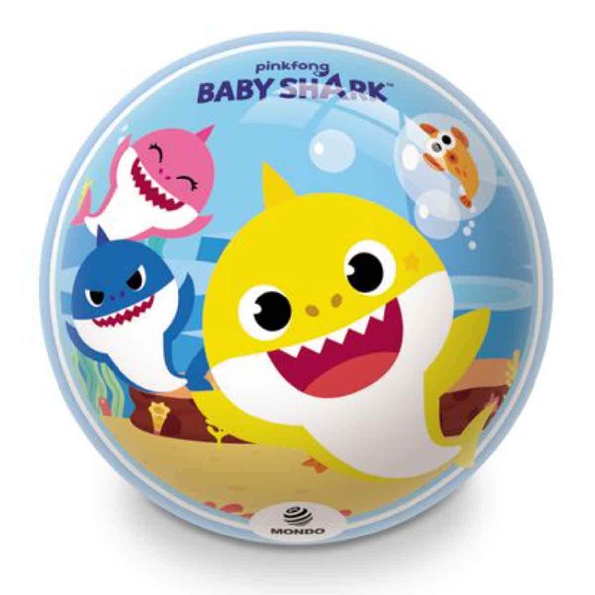 Mondo 9" Baby Shark Assorted PVC Ball Unisex, 3-4 Years