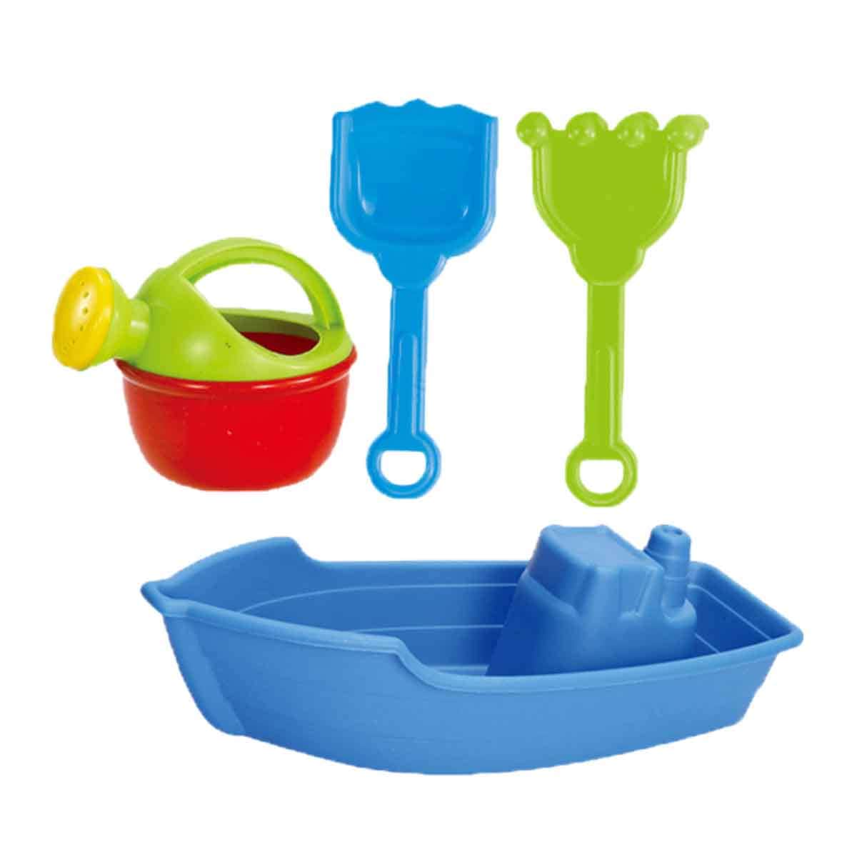 Mondo 6-Piece Summerz Assorted Boat Set Unisex, 3-4 Years
