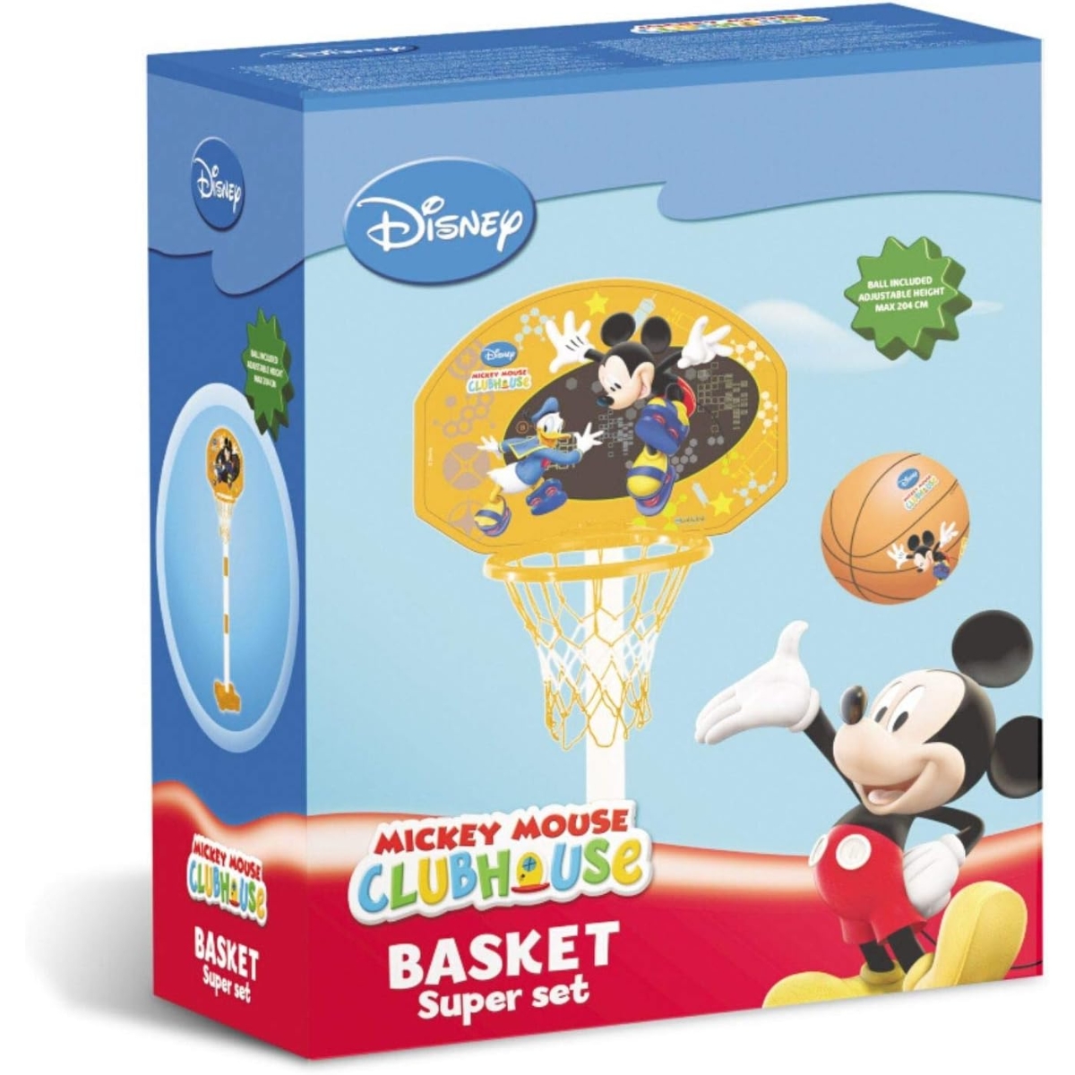 موندو مجموعة كرة سلة ميكي ماوس سوبر للجنسين، 3-4 سنوات