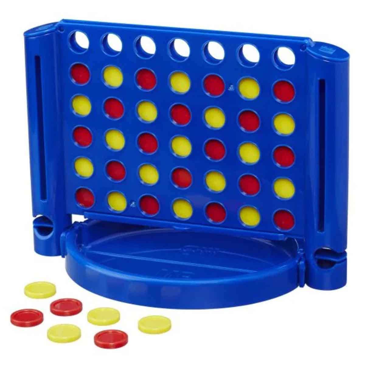Monopoly Deal Arabic & Buy Everything with Hasbro Gaming Connect 4 Grab & Go Board Game Bundle Unisex, 8-10 Years