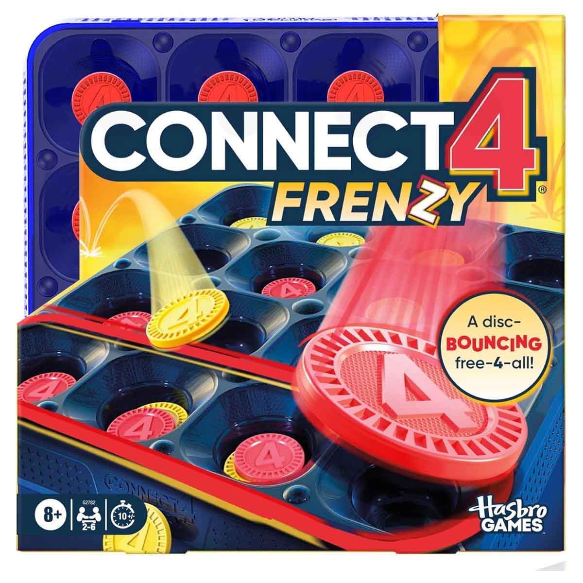 Monopoly Deal Arabic with Hasbro Guess Who? & Connect 4 Frenzy Board Game Bundle Unisex, 8-10 Years