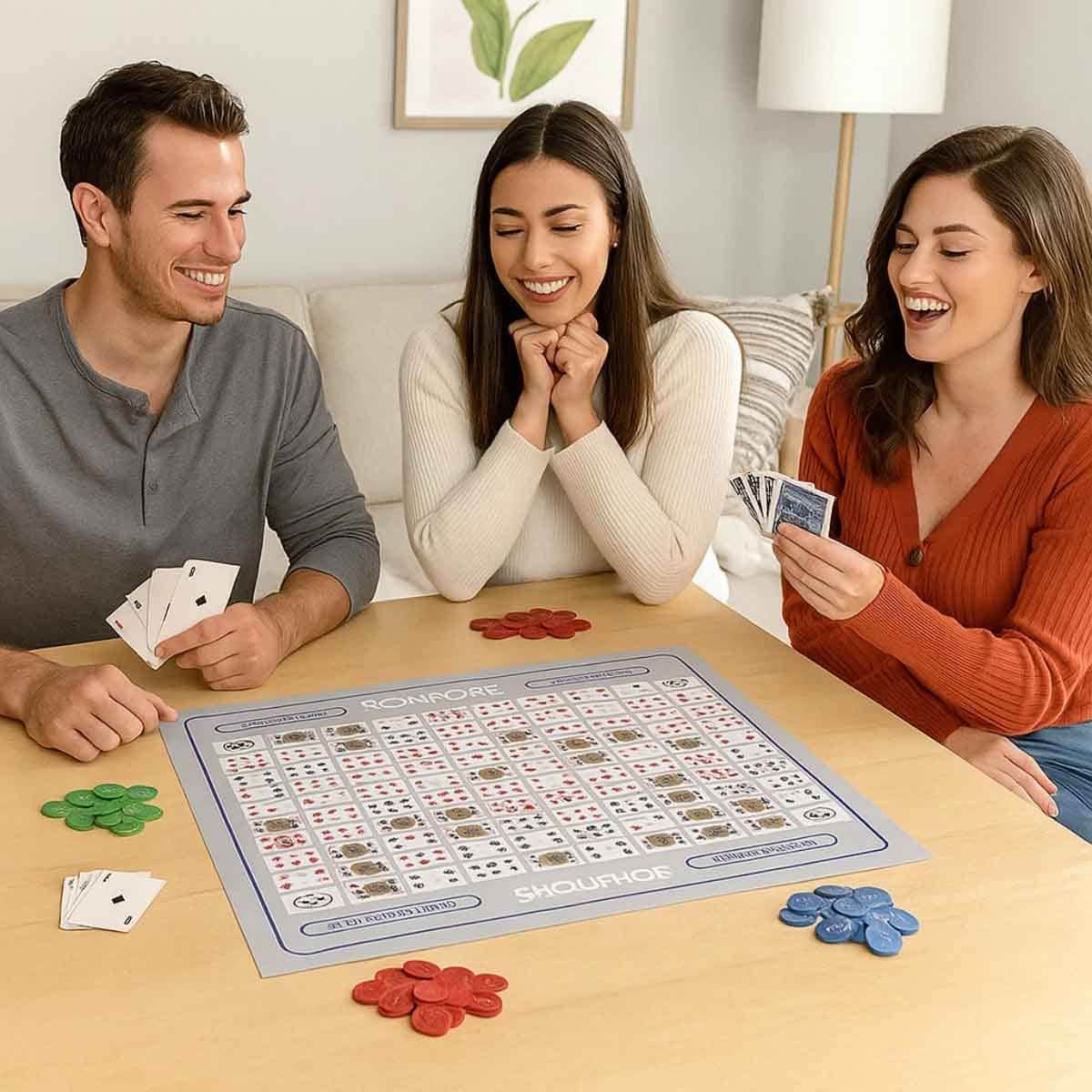 Monopoly Deal Arabic with Ravensburger Builders & Biomes & Ankit Toys Sequel Board Game Bundle Unisex, 5-7 Years