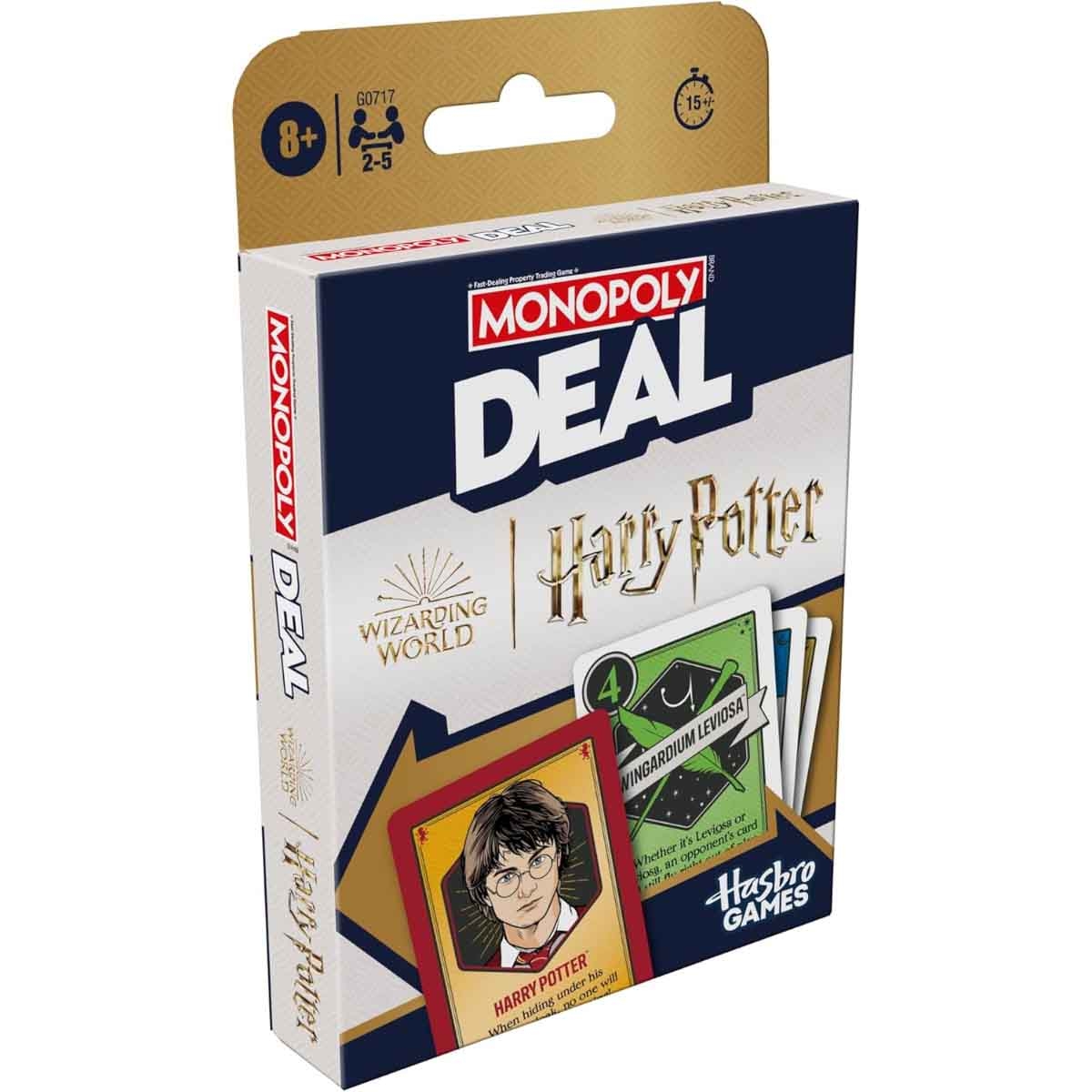 Monopoly Deal Harry Potter Card Game Unisex, 8-10 Years