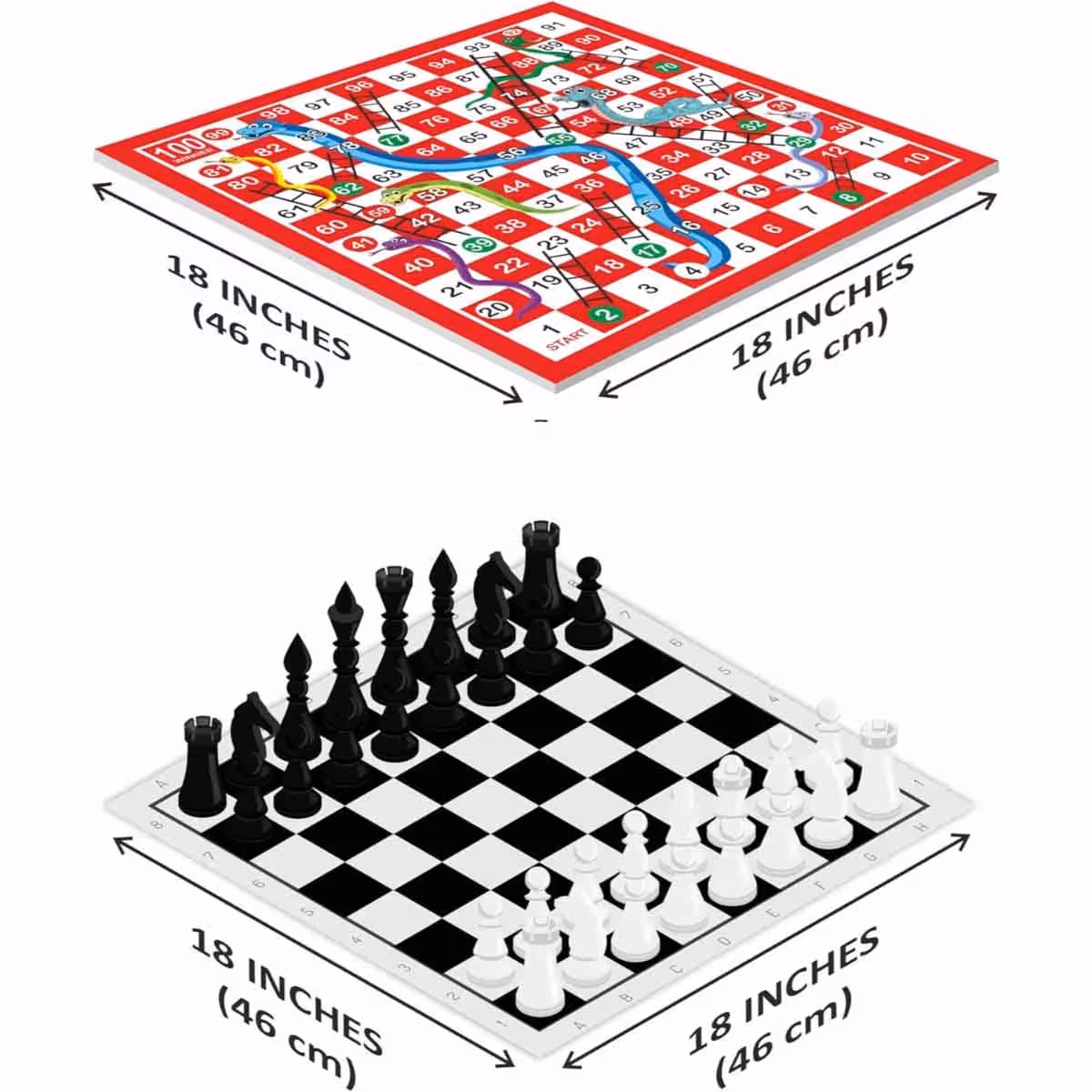 Monopoly Deal Harry Potter with Ankit Toys Deluxe Chess & Crossword Board Game Bundle Pack Unisex, 8-10 Years