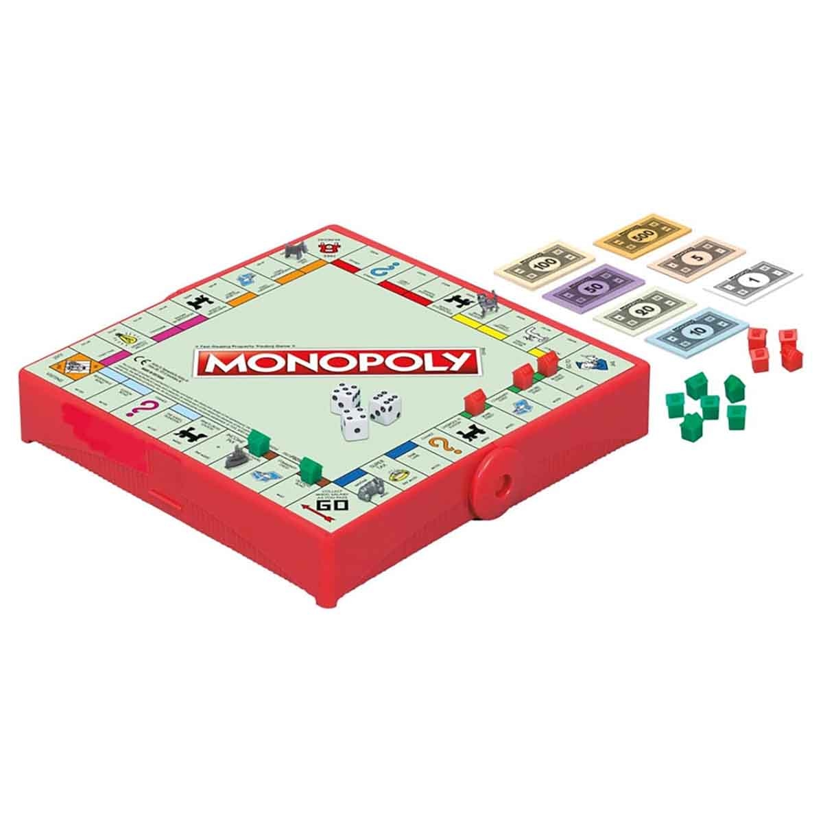 Monopoly Deal Harry Potter with Grab & Go & Go To Jail Board Game Bundle Unisex, 8-10 Years