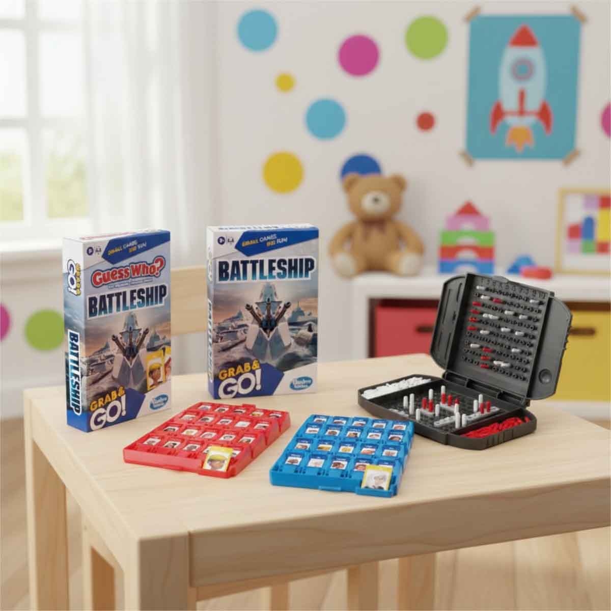 Monopoly Deal Refresh & Hasbro Gaming Battleship Classic Board Game Bundle Unisex, 8-10 Years