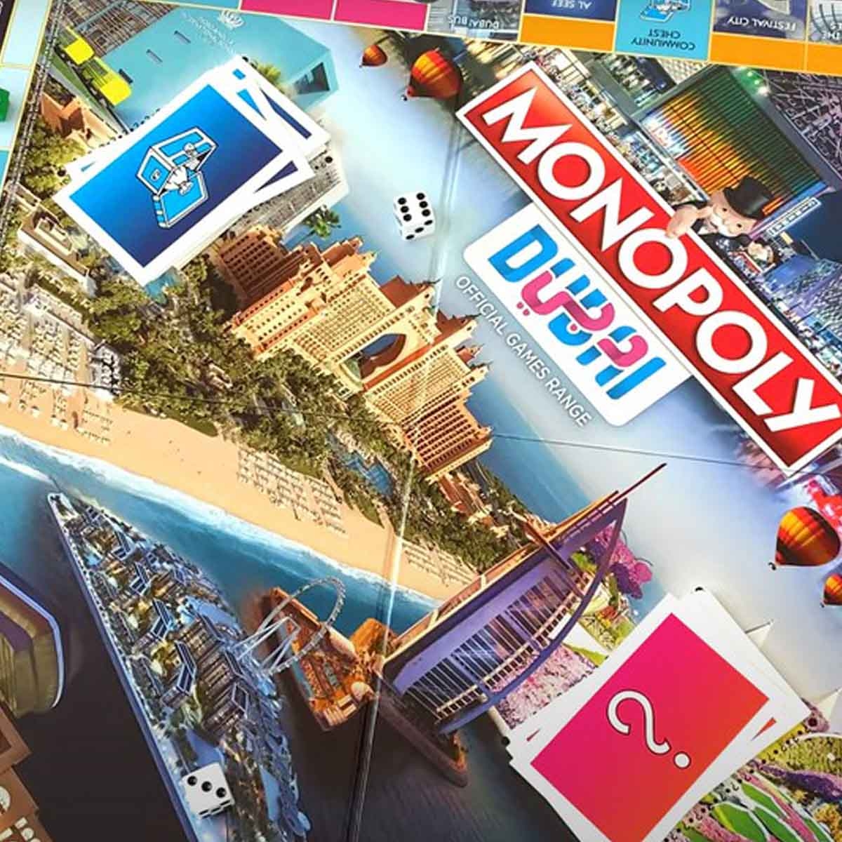 Monopoly Dubai Official Edition Board Game Unisex, 8-10 Years