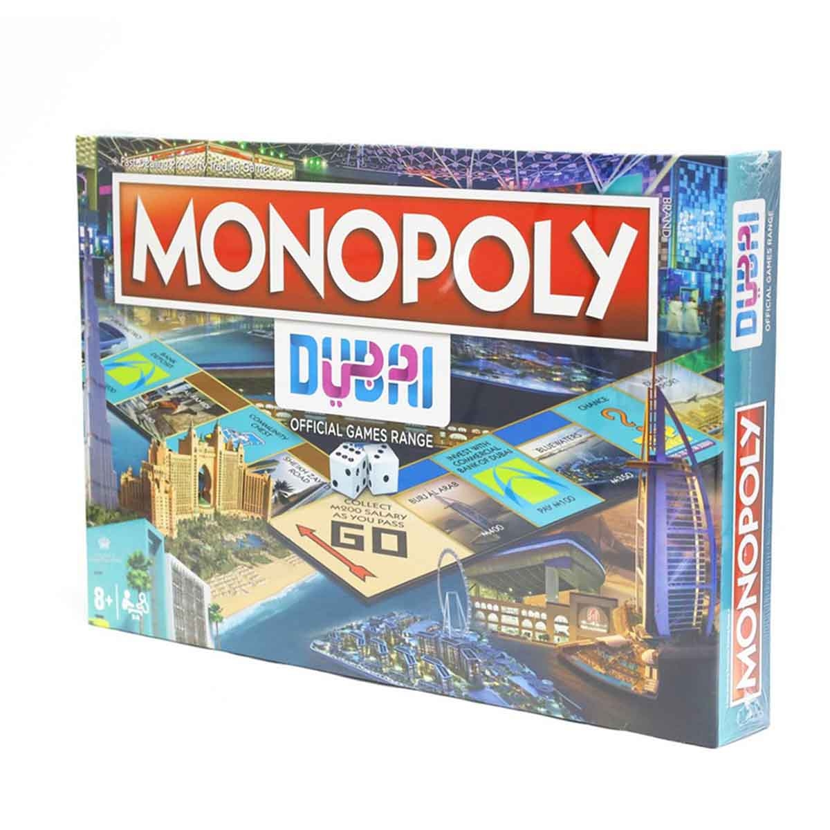 Monopoly Dubai Official Edition Board Game Unisex, 8-10 Years