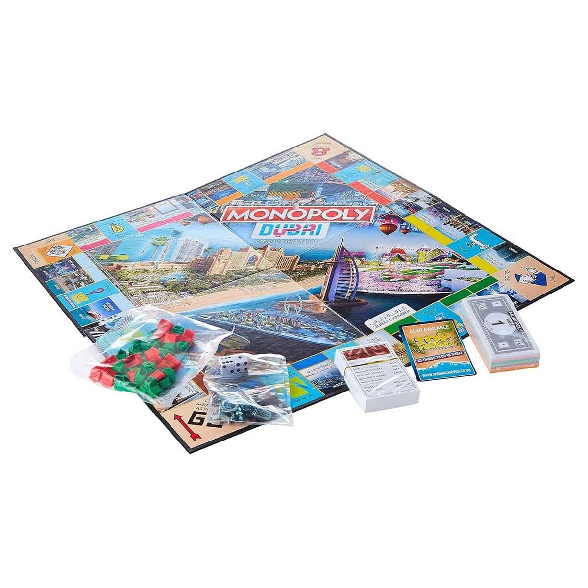 Monopoly Dubai Official Edition Board Game Unisex, 8-10 Years