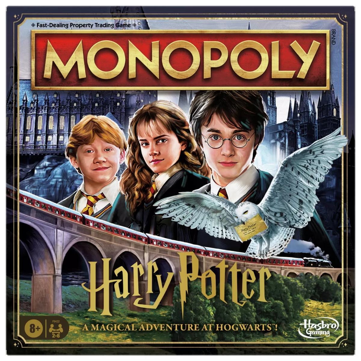 Monopoly Harry Potter Edition Board Game Unisex, 8-10 Years