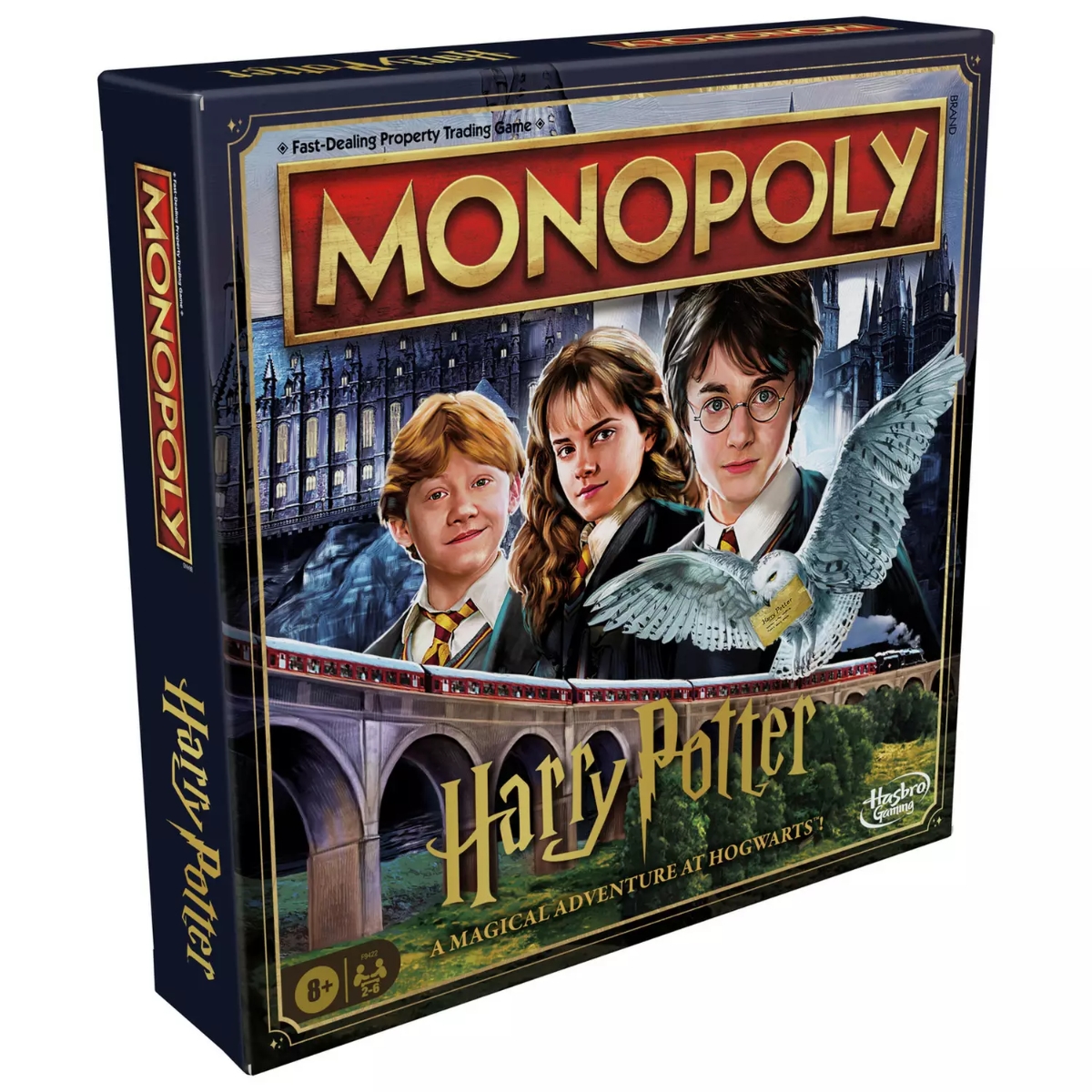 Monopoly Harry Potter Edition Board Game Unisex, 8-10 Years