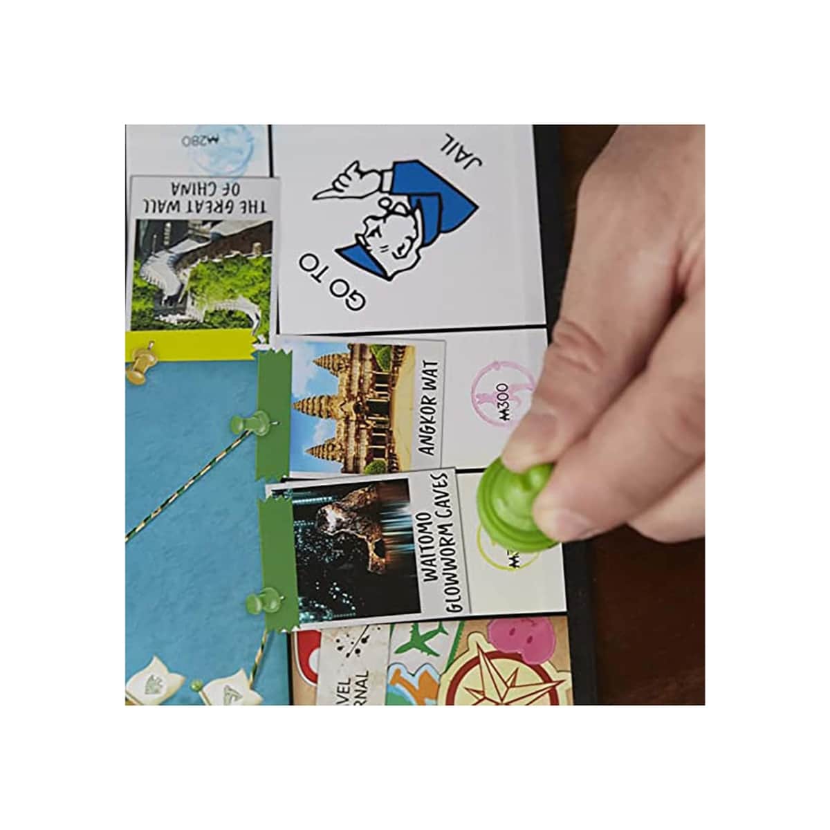 Monopoly Travel World Tour Board Game Unisex, 8-10 Years