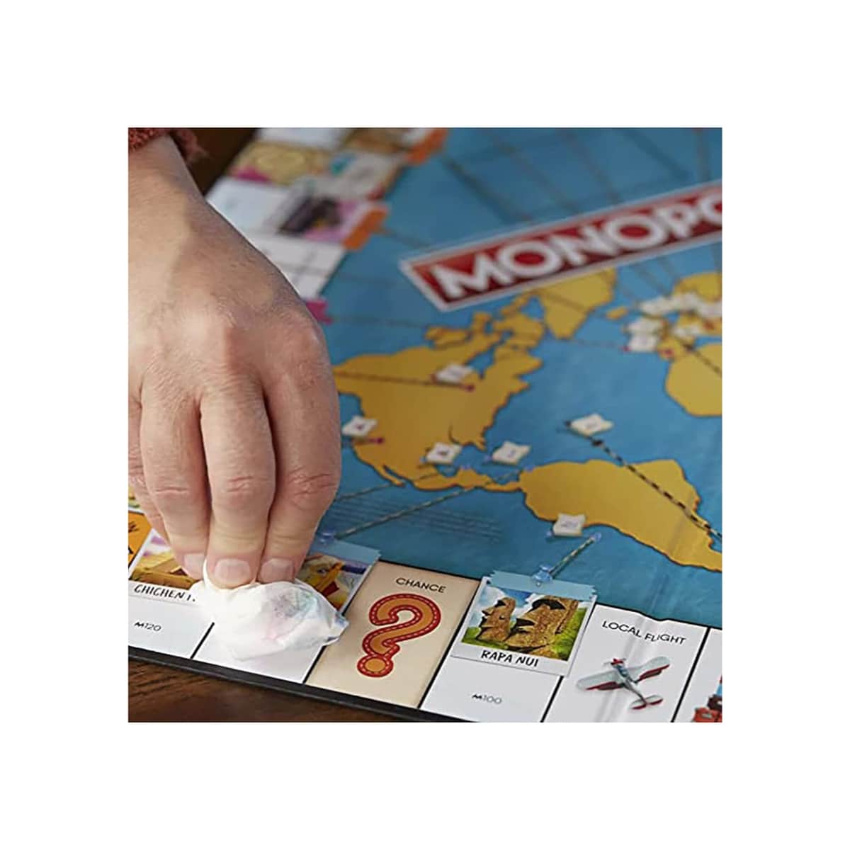 Monopoly Travel World Tour Board Game Unisex, 8-10 Years