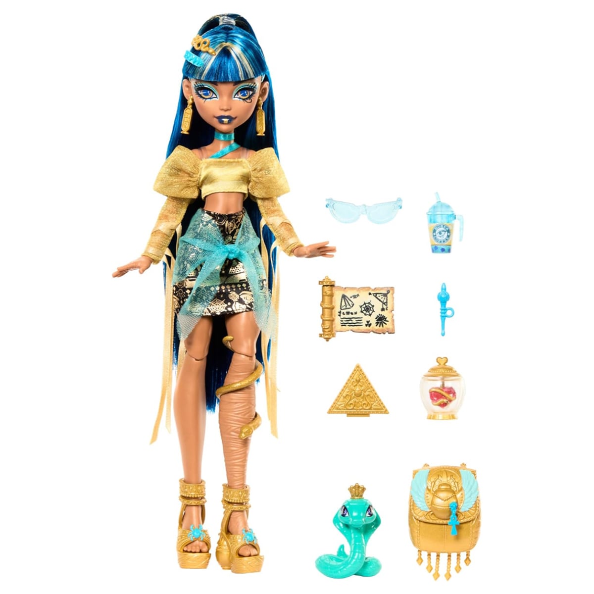 Monster High Cleo Fashion Doll Girls, 5-7 Years